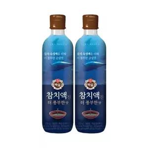 백설 참치액 진 더풍부한맛 500g, 2개