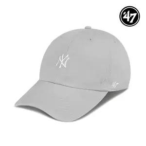 [47brand]47브랜드 뉴욕 양키스 NY 스몰 로고 MLB 엠엘비 볼캡 야구 모자 그레이 B-BSRNR17GWS-GY