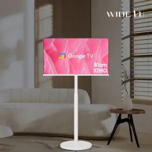 [와이드무빙뷰] 화이트에디션 삼탠바이미V3 셋트 81cm(32인치) HD 스마트 이동