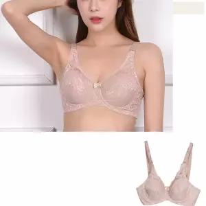 뽕없는 홑겹 숙녀 브라 c컵 풀컵 큰컵 브라자 씨컵 브래지어 편한 속옷