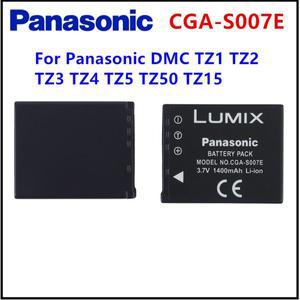 파나소닉 DMC TZ1 TZ2 TZ3 TZ4 TZ5 카메라용 정품 배터리 CGA-S007E CGA BCD10