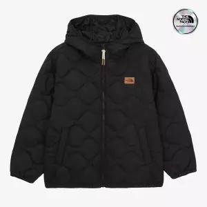 [노스페이스] [노스페이스키즈 공식] NJ3NR55S 키즈 마일로 히트 후디 BLACK