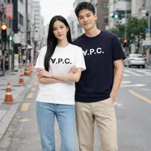 아페쎄 V.P.C 빅로고 반팔티셔츠