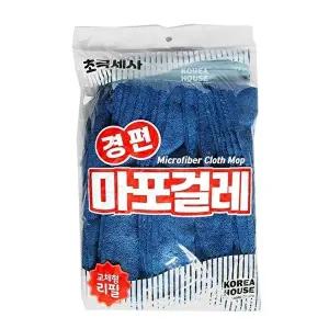 밀대 극세사 경편 마포걸레 리필용1P 대걸레 교체형