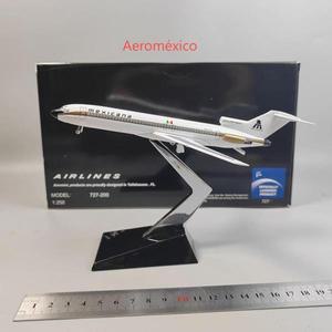 에어미니 다이캐스트 1:250 스케일 아에로멕시코 B727-200 항공기 시뮬레이션 합금 완성품 기념품 취미 수