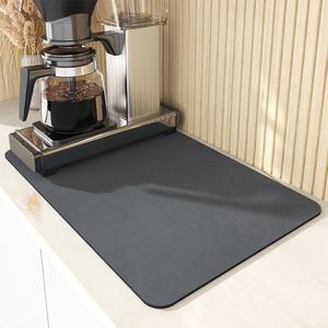 커피머신 매트 물흡수 패드 세척 30X40CM 탁상 간편 조리대 오염 방지