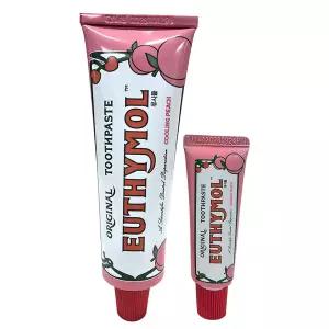 유시몰 오리지날 피치 민트향 치약 120g+20g