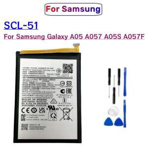 삼성 갤럭시 A05 A057 A05S A057F 휴대 전화 배터리 5000mAh SLC 51 +  도구 용 배터리 SLC-51