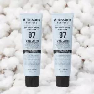 1+1 더블유드레스룸 퍼퓸 핸드크림 50ml No 97 에이프릴코튼 향좋은핸드크림 손보습