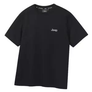 [갤러리아] 지프(Jeep) 남여공용 가슴 지프자수 반팔티셔츠 JR2TSU092