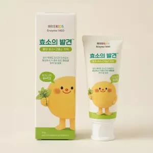LG 페리오키즈 효소의발견치약 퓨어민트 80g