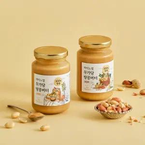 마이노멀 무가당 땅콩버터 100% 크리미 250g, 2개