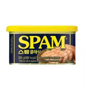 [소비기한 임박] CJ 스팸 클래식 200g, 5입, 1개