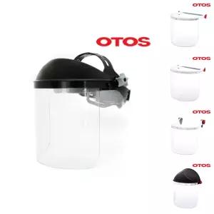 +OTOS 보안면 F-62AN (맨머리형)/차단/내충격성/내한성/내열성/뛰어난/폴리카보네이트/재질/절삭/드릴/광산