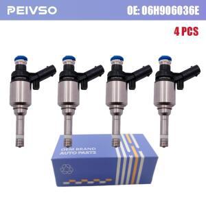 4pcs 06H906036E 0261500059 연료 인젝터는 폭스바겐 비틀 CC EOS PASSAT TIGUAN JETTA2.0T L4에 적합합니