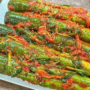 [농가살리기] 아삭한 수제 햇 통오이소박이 3kg