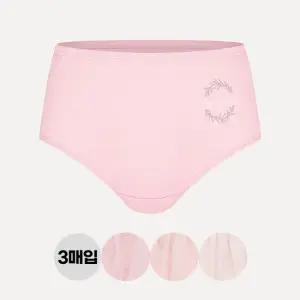 여성 면팬티 맥시 삼각팬티 95 부터 큰 사이즈 110 115 3매입