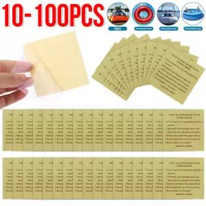 10-100pcs 풀 라이너 수리 키트 수중 튼튼한 방수 에어 매트리스 패치 자체 접착 Pvc 풍선 P