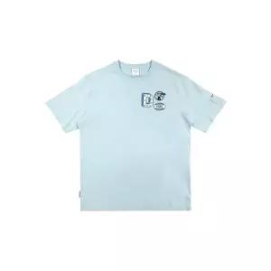 디스커버리 공용 킨조 바시티 반팔 티셔츠 DXRS5K043-BLL