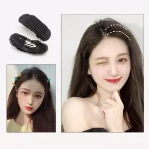 헤어 집게 똥 정수 패드 머리 핀 뒤통수 뿌리 볼륨 정수리 뽕 옆 머리볼륨 2P 뿌 리볼륨