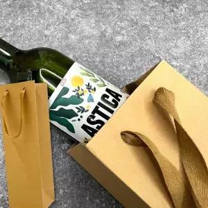 크라프트 쇼핑백 종이가방 양주 종이 긴