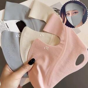 새로운 풀 페이스 UV 페이스 마스크 재사용 가능한 SunProtection 선 스크린 워셔블 소프트 통기성 아이스
