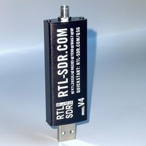 SDR-V4 블로그 RTL R828D 1PPM TCXO SMA 다목적 안테나가 있는 소프트웨어 정의 라디오