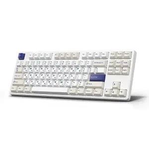 한성컴퓨터 GK797PRO 유무선 기계식 오션 화이트 (문라이트 도독)