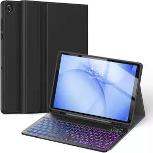 삼성 갤럭시 탭용 Soke 키보드 케이스 A11 Plus/A11 11인치 2025 SM-X230/X236/X238 - S펜 홀더가 있는