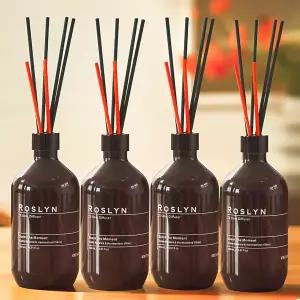 로즐린 슬로우 디퓨저 500ml 3+1 (본품 3개 구매시 본품 1개)대용량 실내 아로마 방향제 향기 9종 선물 추천