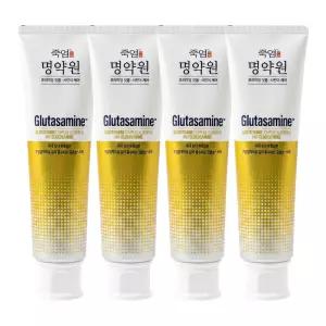 죽염 명약원 프리미엄 잇몸 시린이 케어 글루타사민 치약 120gX4개