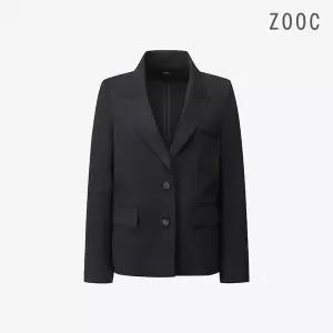 ZOOC 루즈핏 싱글 자켓 BK V252PSF939