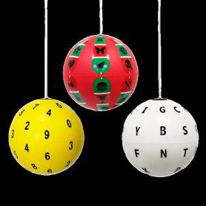1PCS Marsden & Saccadic 훈련 공 빨간색/녹색/흰색 비전 제품
