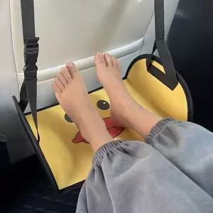 어린이 발 받침 휴대용 여행용 다리 차량용 발 받침 지지대 유아용 뒷좌석 트렁크 카시트 발판 아기 차박