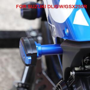 바이크 오토바이 CNC 엔진 보호대 페어링 가드 프레임 슬라이더 충돌 패드 스즈키 GSX250R DL250 용 낙하