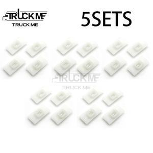 트럭 ISRI 시트 쿠션 가이드 슬라이드, 321399-01 946077-02 00E 947519-335 용, 박스당 5 세트