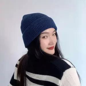 [하프클럽/]프리덤 니트 비니 네이비 니트모자 겨울모자 겨울비니