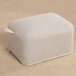 [하프클럽/]홈인러브 사각 스툴 40x30x20cm 거실 좌식의자 좌식방