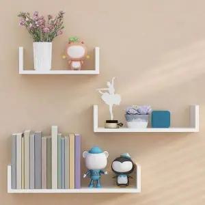 [하프클럽/]2컬러 디귿자 원목선반 DIY 인테리어 진열대 세트