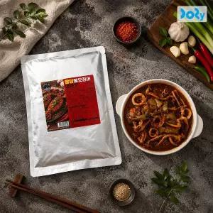[맛도리] 매콤한 팔당불오징어 매운맛 2팩 맛집 오징어볶음