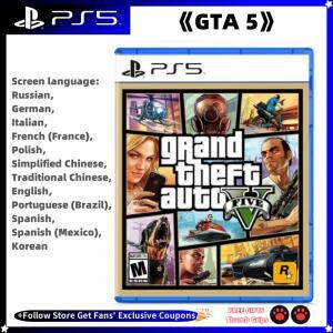 호환상품 Grand Theft Auto V GTA5  소니 호환 라이선스 플레이스테이션 5 PS5 게임 CD 4 카드