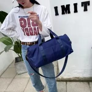 포켓포인트 수납공간 캐리어 여행 운동 보스턴백 보스턴백 여행가방 큰가방 짐가방