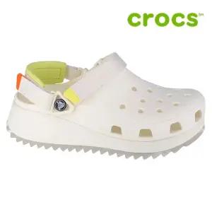 크록스 키높이 샌들 /g3- 206772-100 / Classic Hiker Clog White 빅사이즈