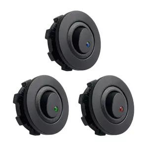 ON/OFF 라운드 로커 토글 LED 스위치 3 핀 12V 20A 자동차 대시 보드 보트 트럭 푸시 버튼