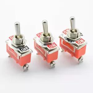 스테인레스 스틸 방수 토글 스위치 12V 헤비 듀티 플릭 ON OFF 자동차 금속 SPDT SPST P0.05 15A 250V