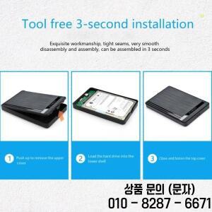 USB3.0 2.5 인치 모바일 HDD 케이스 상자 SSD 휴대용 하드 드라이브 디스크 외부 인클로저 Dropshipping