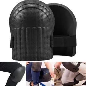 2Pcs EVA 폼 무릎 패드 보호 작업 소프트 패딩 작업장 안전 자기 정원 가꾸기 청소를위한 스포츠 Kneepad