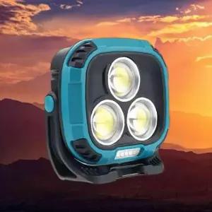 멀티 LED 랜턴 램프 라이트 4단 색상 COB 밝기조절