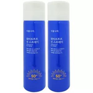 식물나라 워터프루프 선 스프레이 100ml 2개