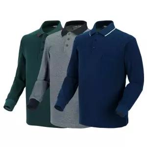 회 티뷰크 작업복 긴팔티셔츠 긴팔카라티 근무복 PKG (TBUC) [m91A926]